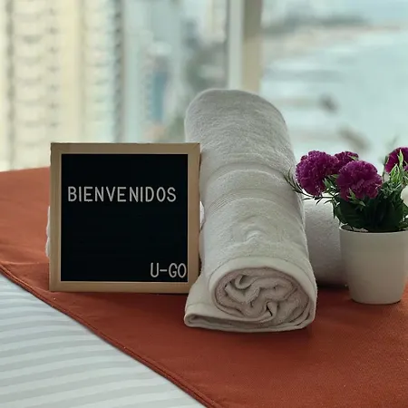 U-Go Edificio Murano Elite Bocagrande Frente Al Mar Cartagena Exterior foto
